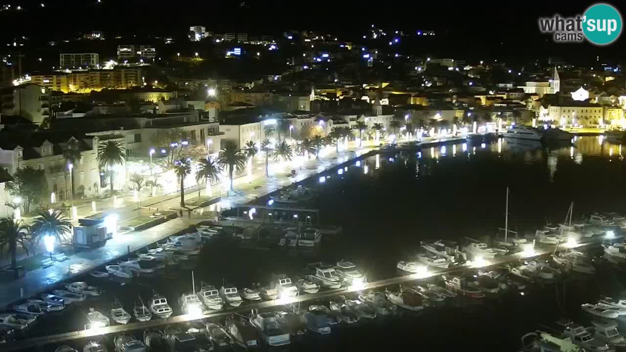 Panorama Makarska web kamera