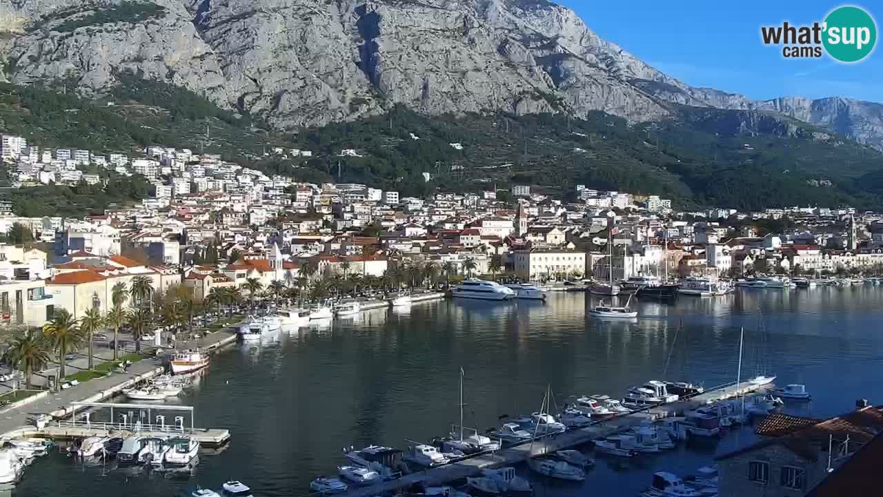 Panorama Makarska Live Webcam