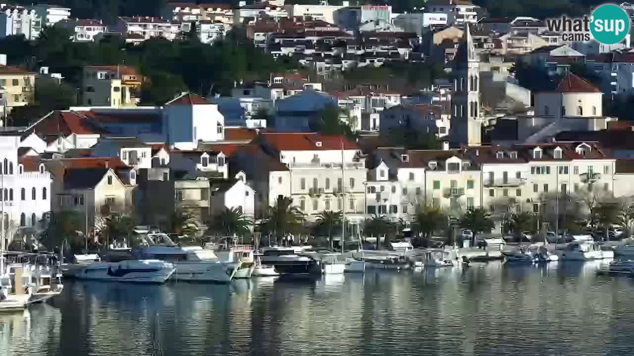 Panorama Makarska webcam