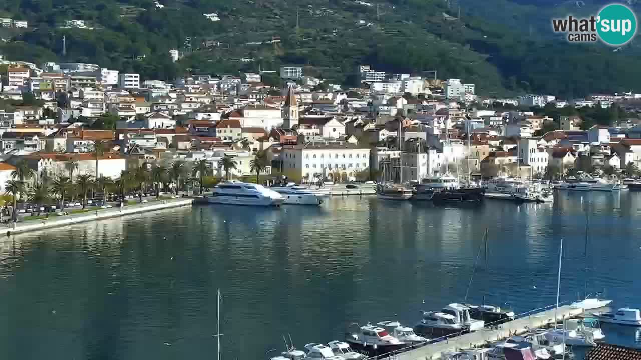 Panorama Makarska webcam