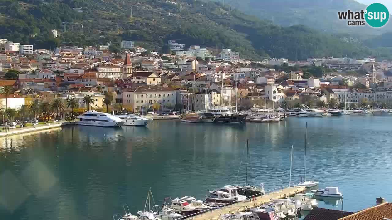 Panorama Makarska web kamera