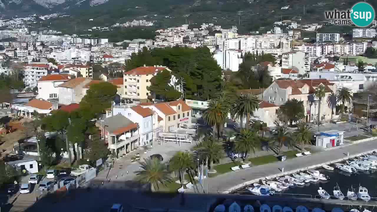 Panorama Makarska web kamera