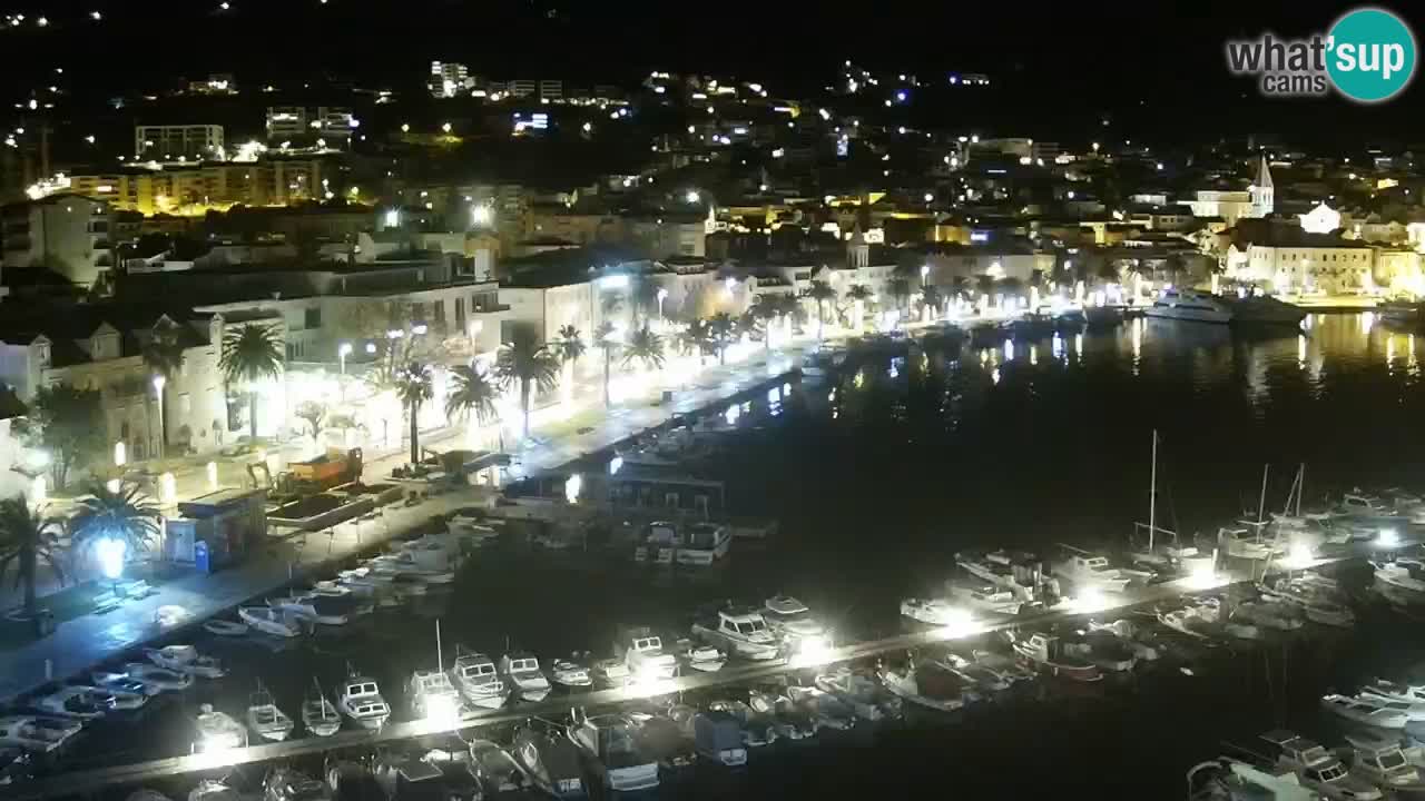Panorama Makarska web kamera