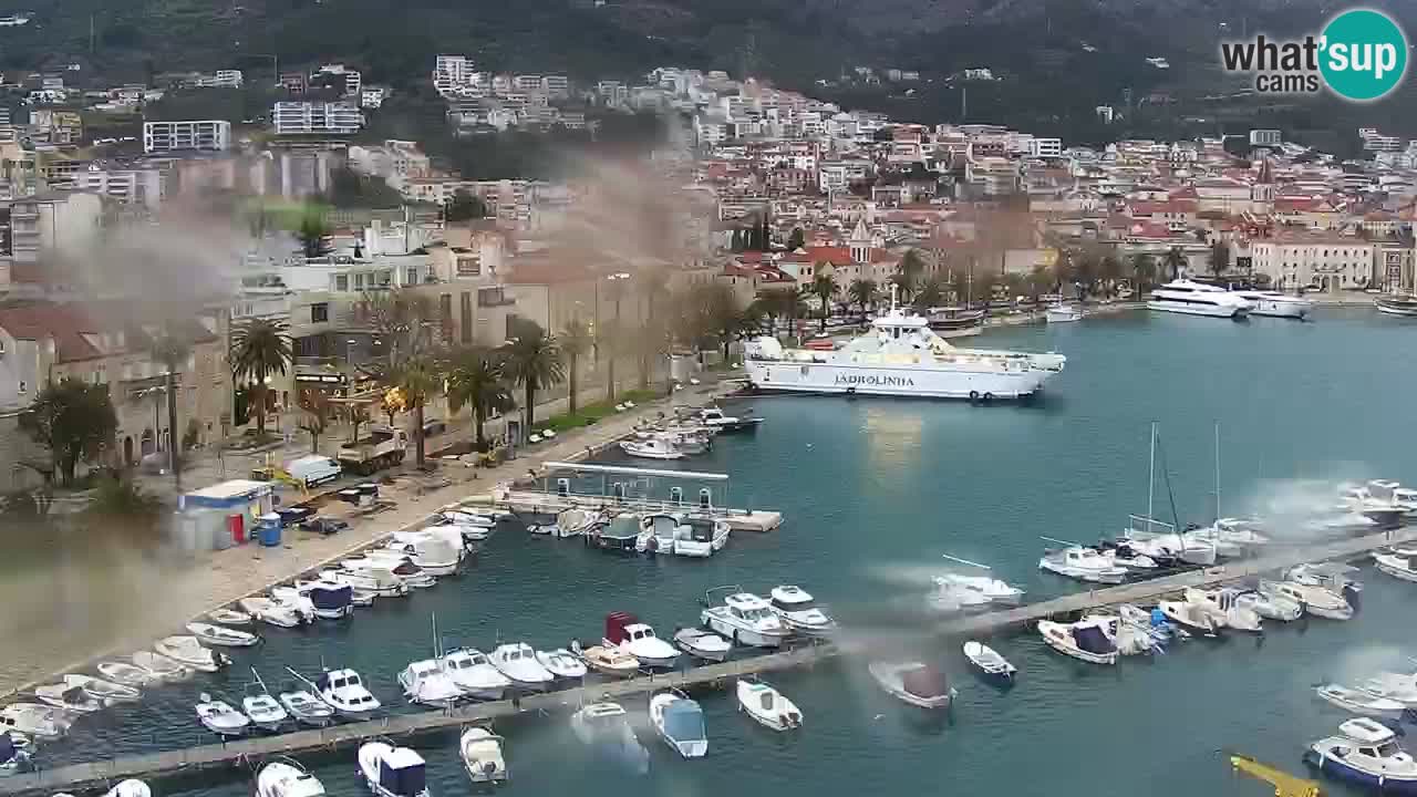 Panorama Makarska livecam
