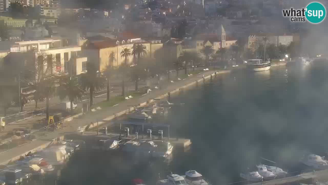 Panorama Makarska web kamera