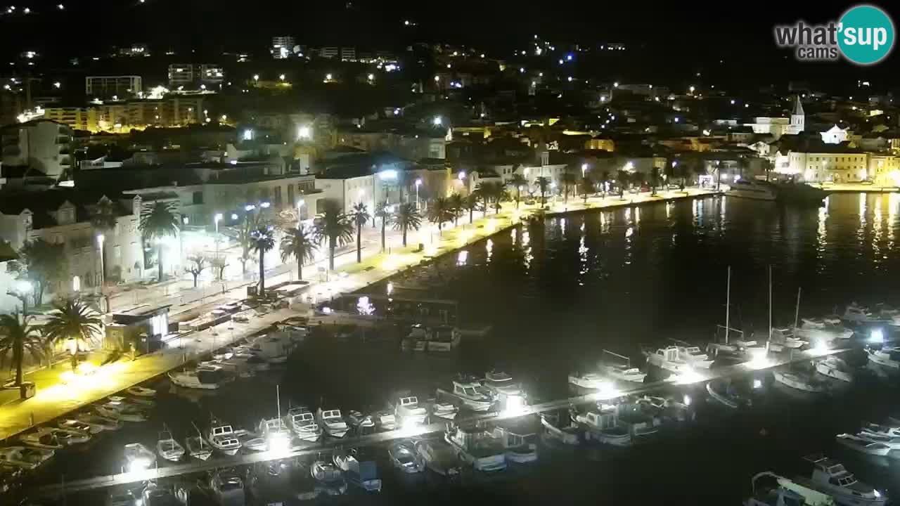 Panorama Makarska webcam