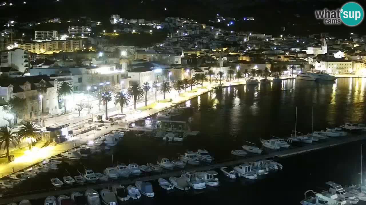 Panorama Makarska web kamera