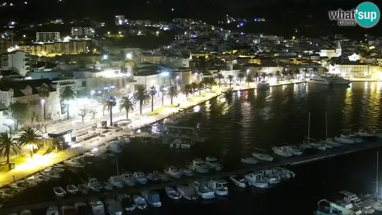 Panorama Makarska webcam