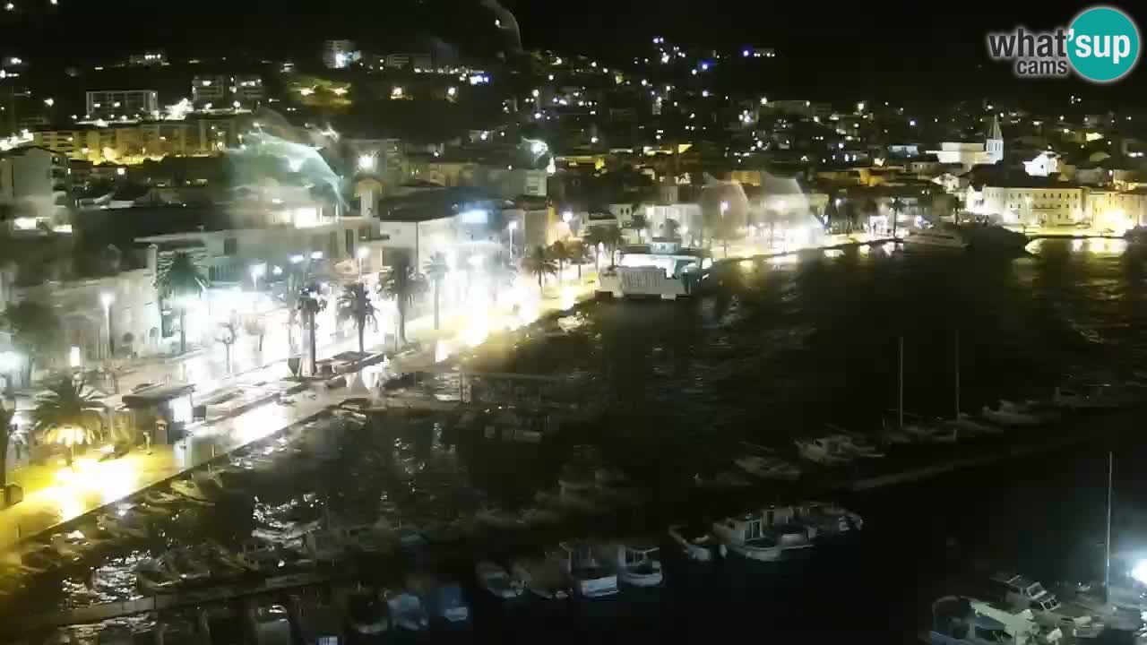 Pogled na Makarsko spletna kamera