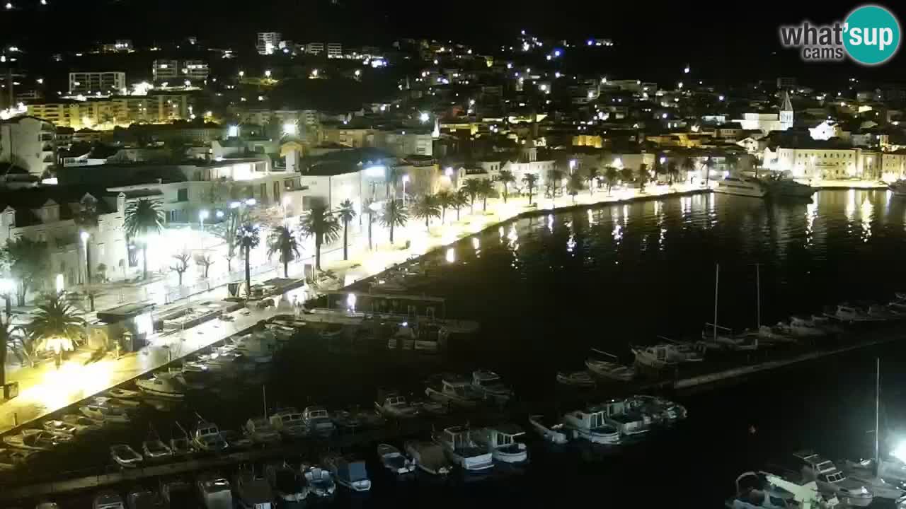 Panorama Makarska webcam