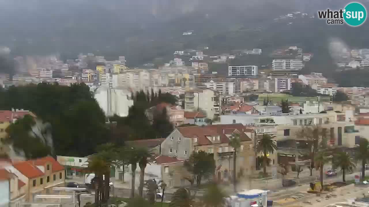 Panorama Makarska web kamera