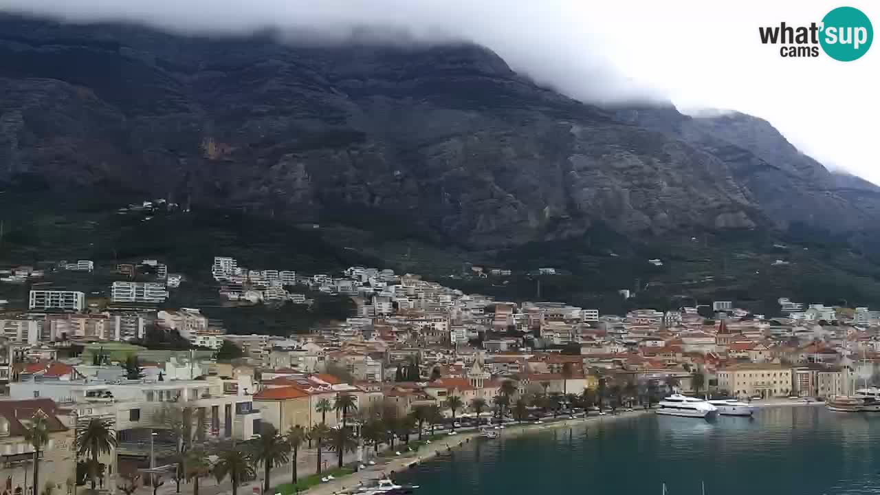 Panorama Makarska webcam