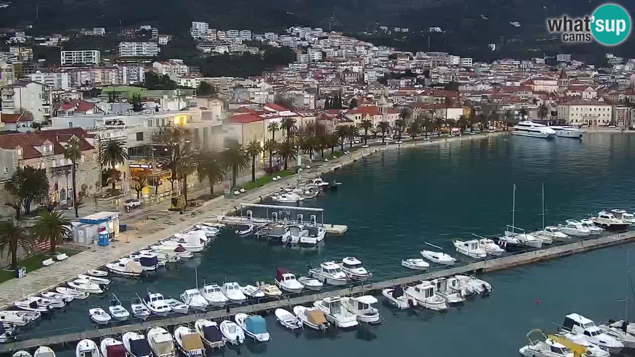 Panorama Makarska web kamera