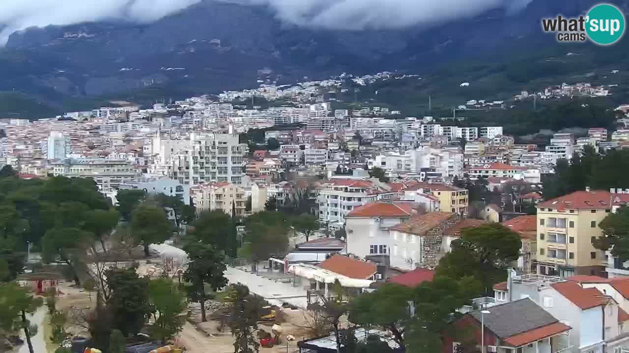 Panorama Makarska web kamera