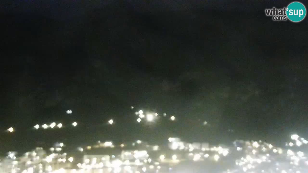 Panorama Makarska webcam