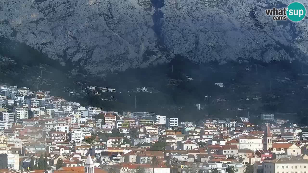 Panorama Makarska webcam