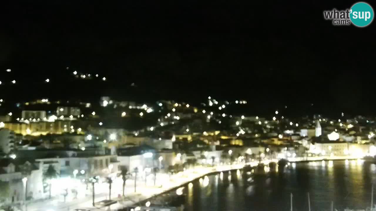Panorama Makarska webcam