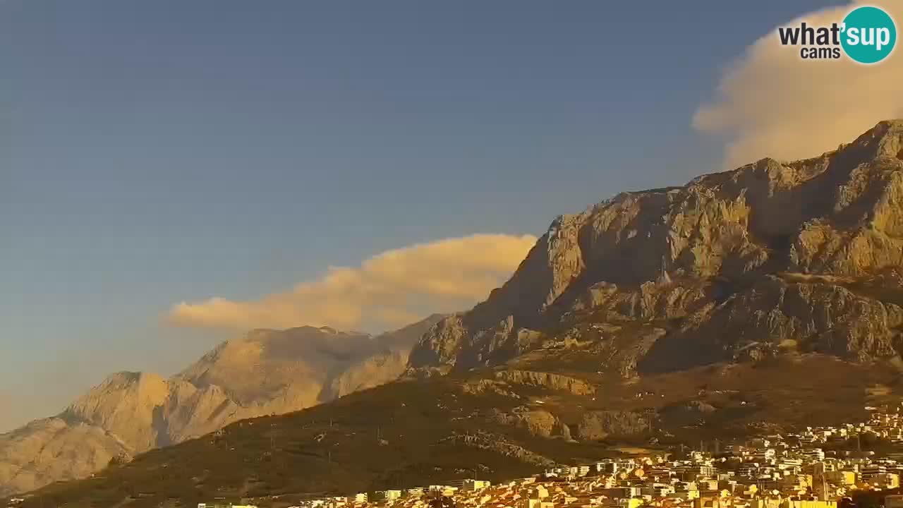 Pogled na Makarsko spletna kamera