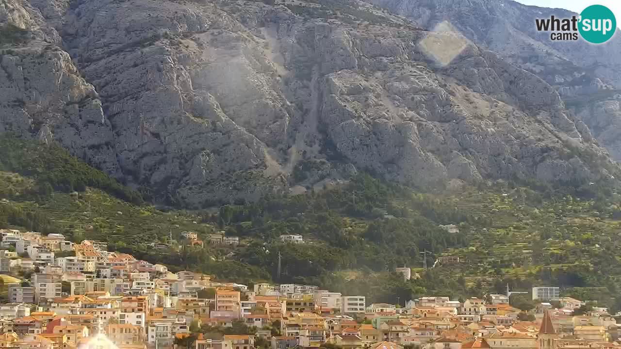 Panorama Makarska webcam
