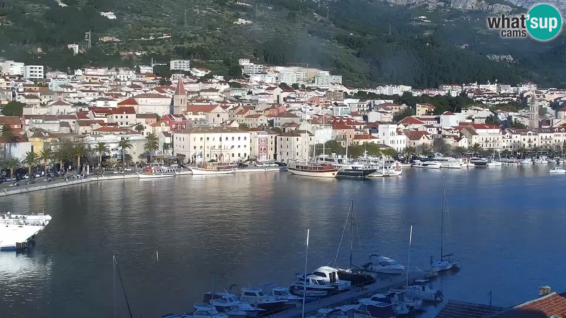 Panorama Makarska webcam
