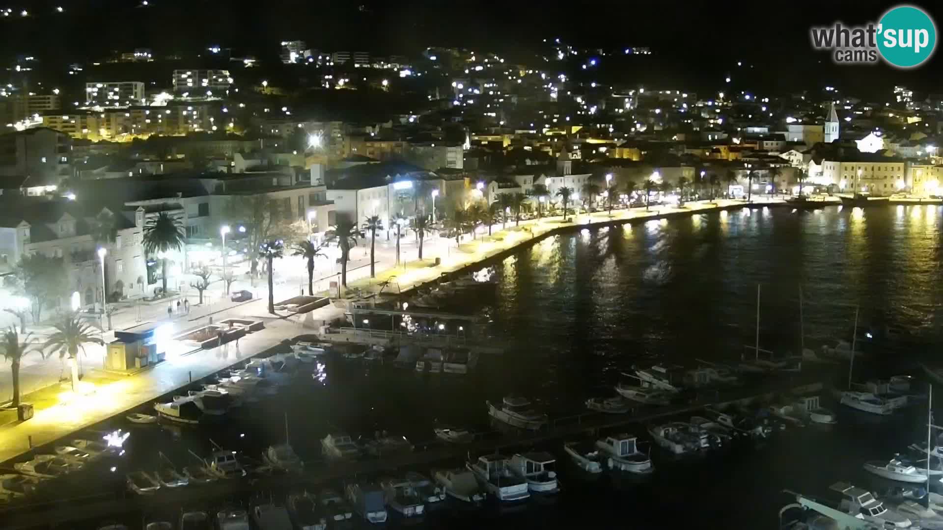 Panorama Makarska webcam