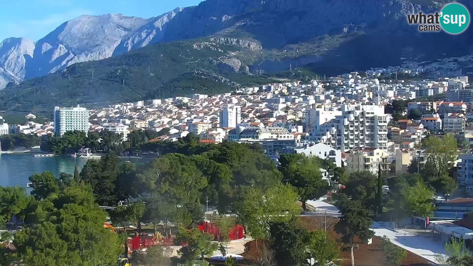 Panorama Makarska web kamera