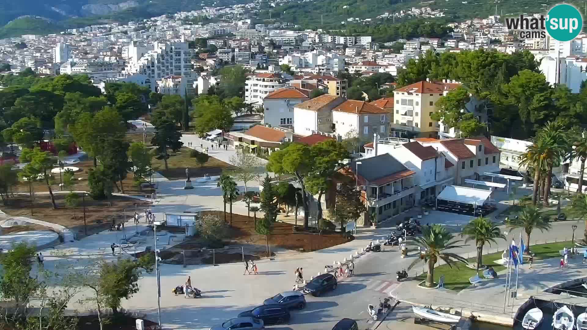 Panorama Makarska webcam