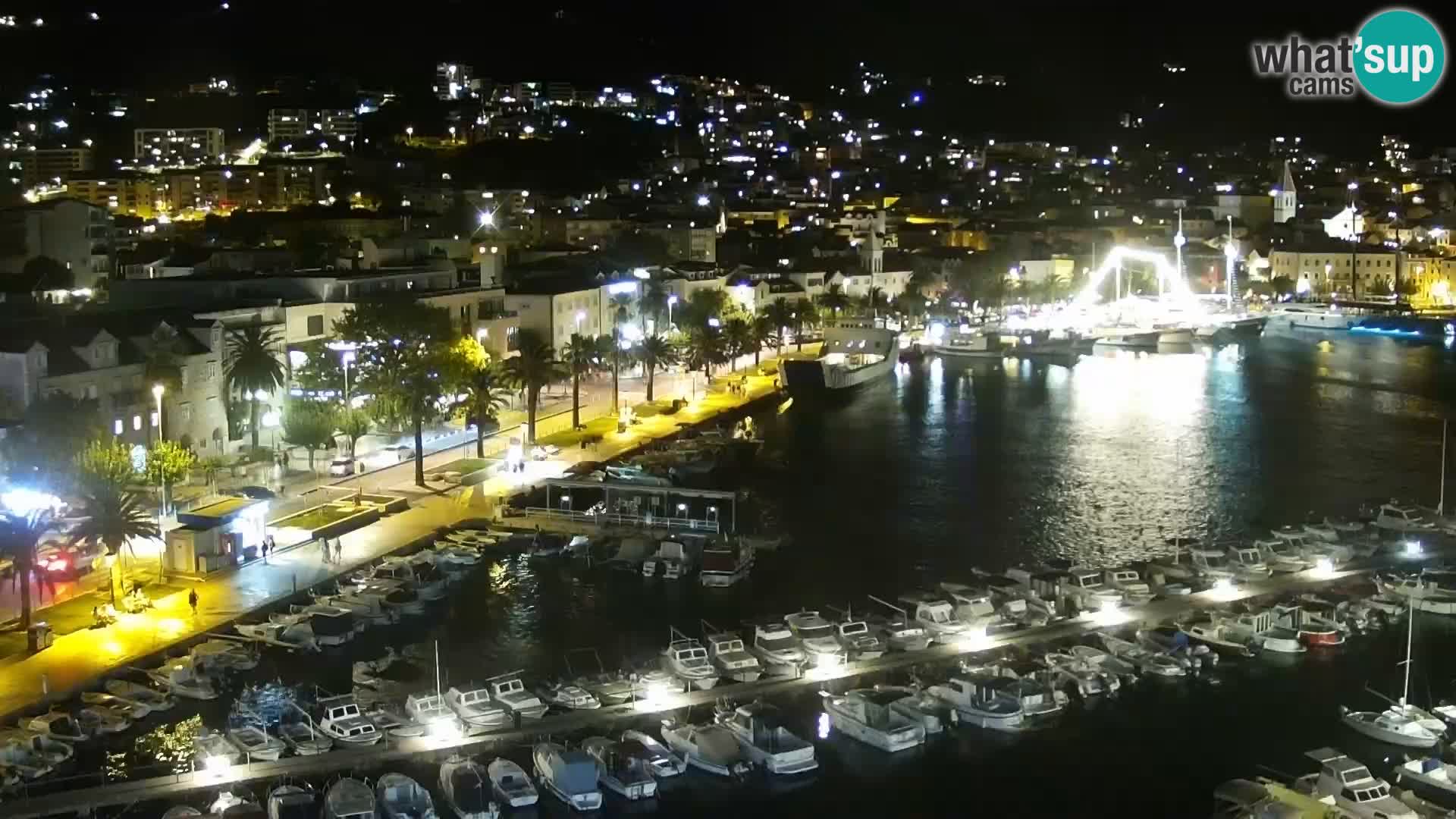 Panorama Makarska webcam