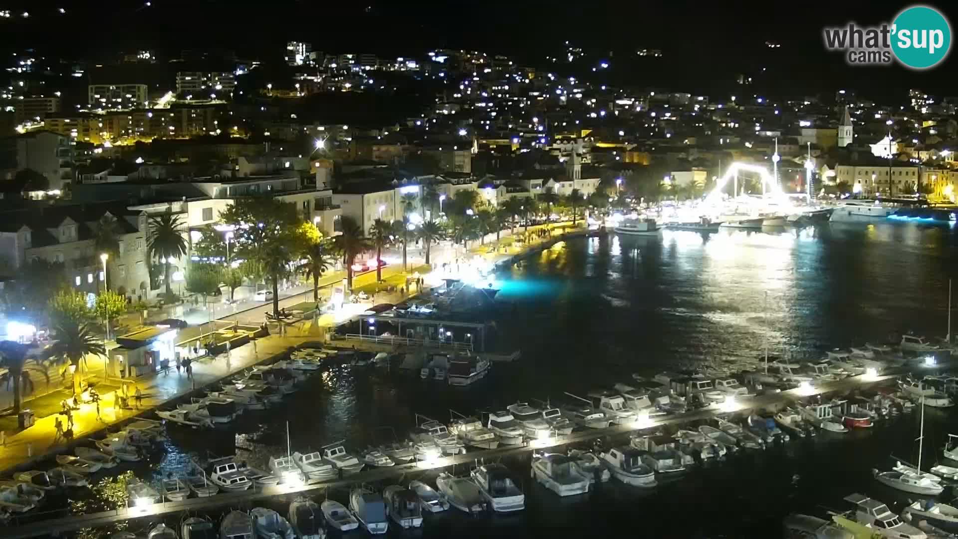 Panorama Makarska webcam