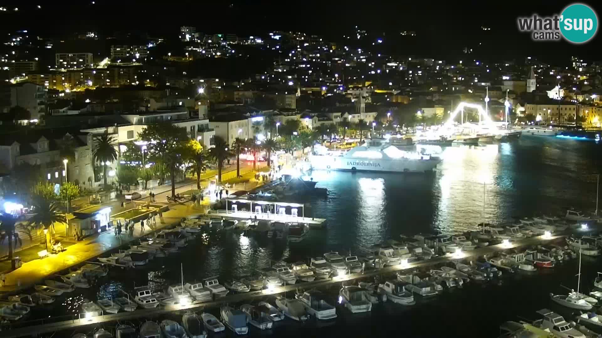 Panorama Makarska Live Webcam