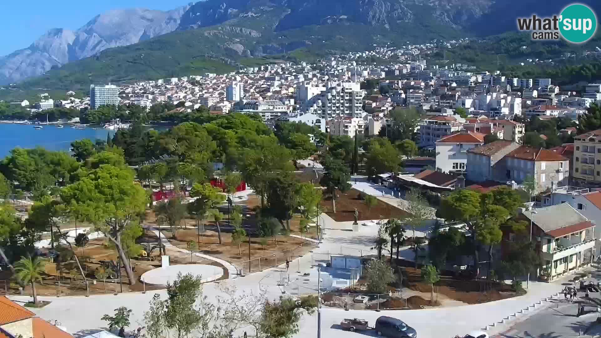 Pogled na Makarsko spletna kamera