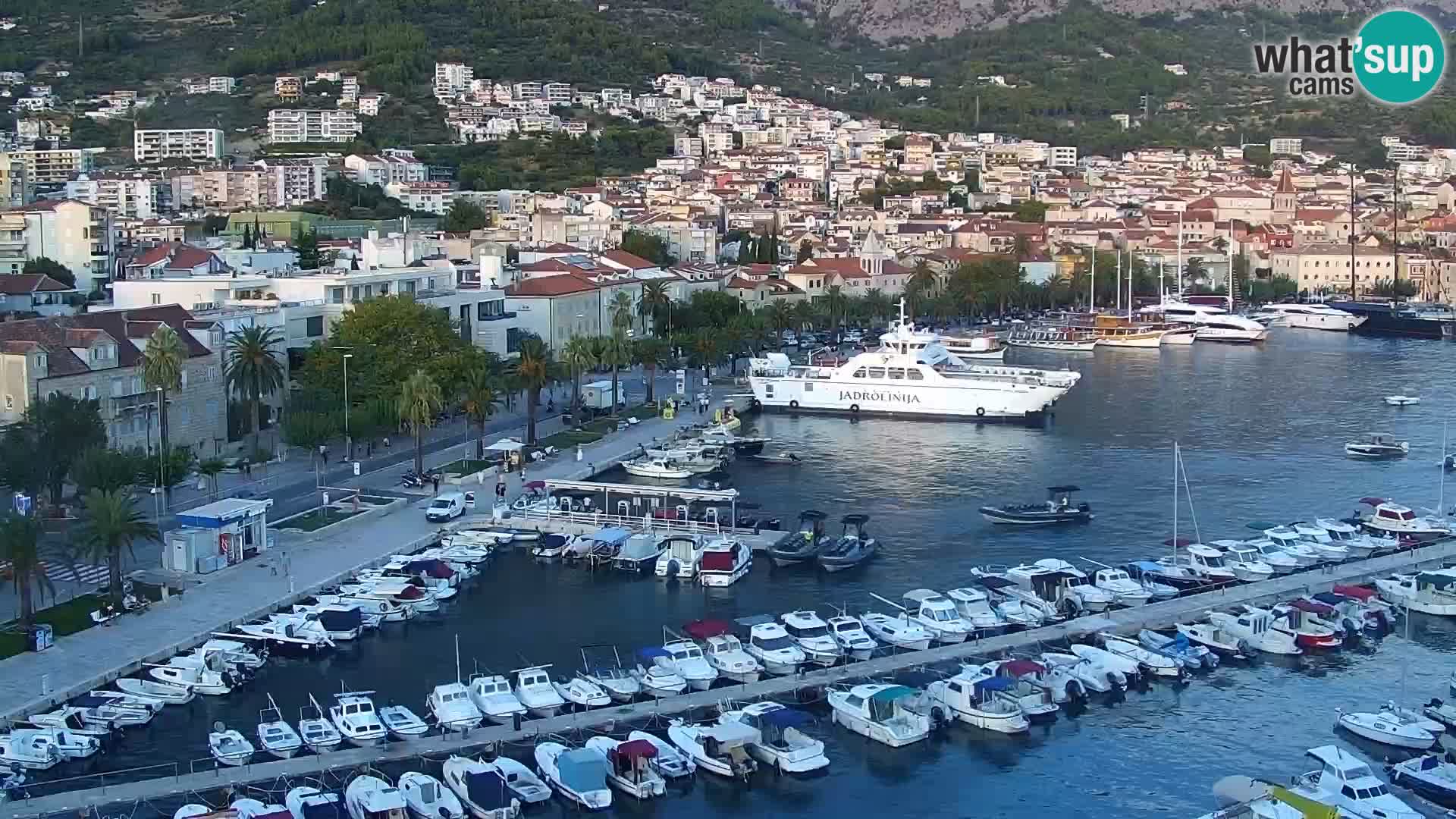Panorama Makarska web kamera