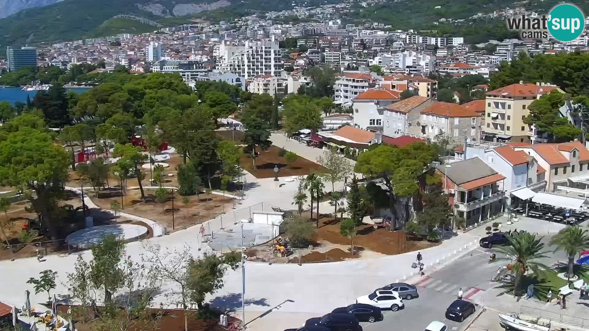 Panorama Makarska webcam