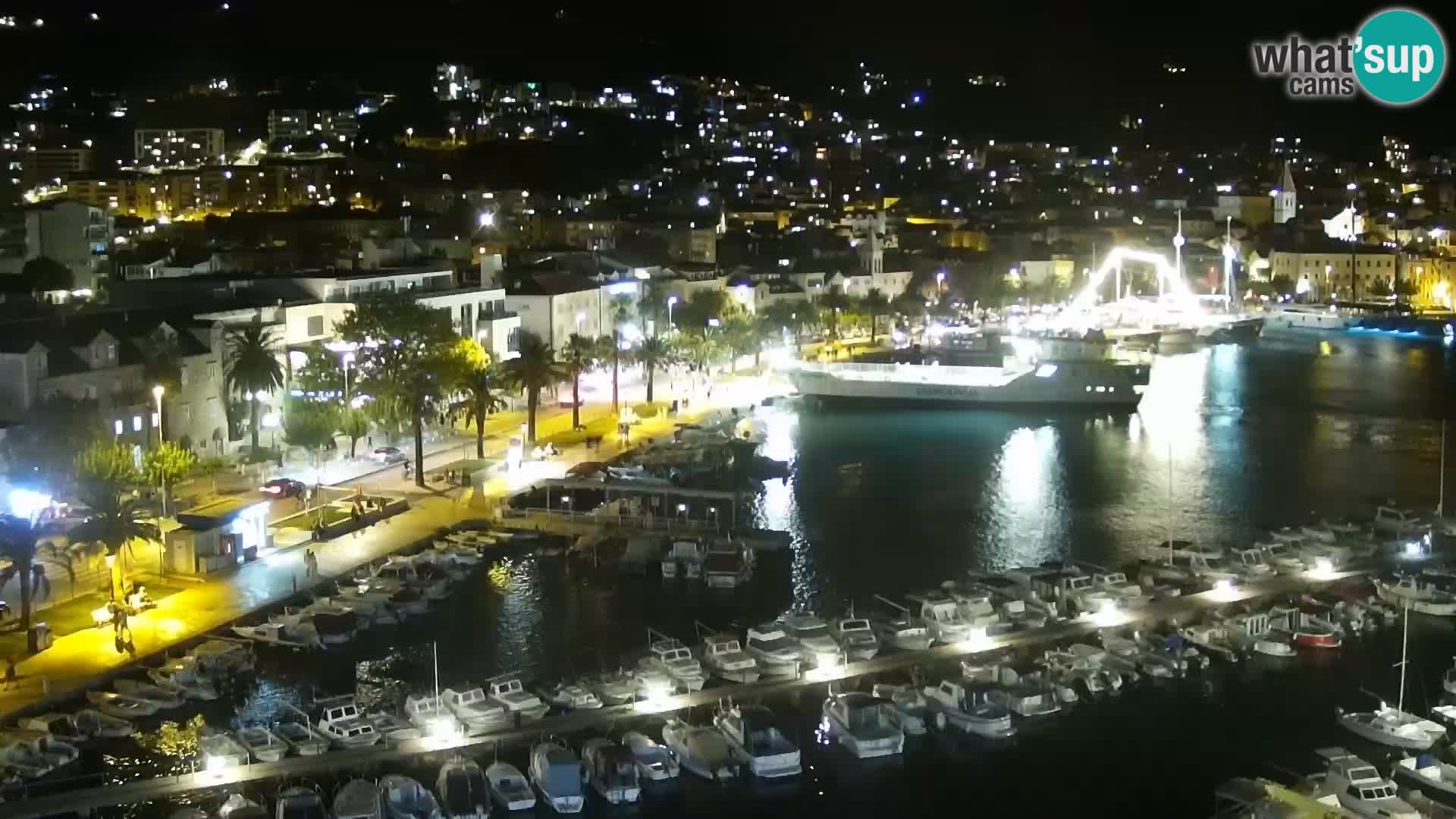 Panorama Makarska web kamera