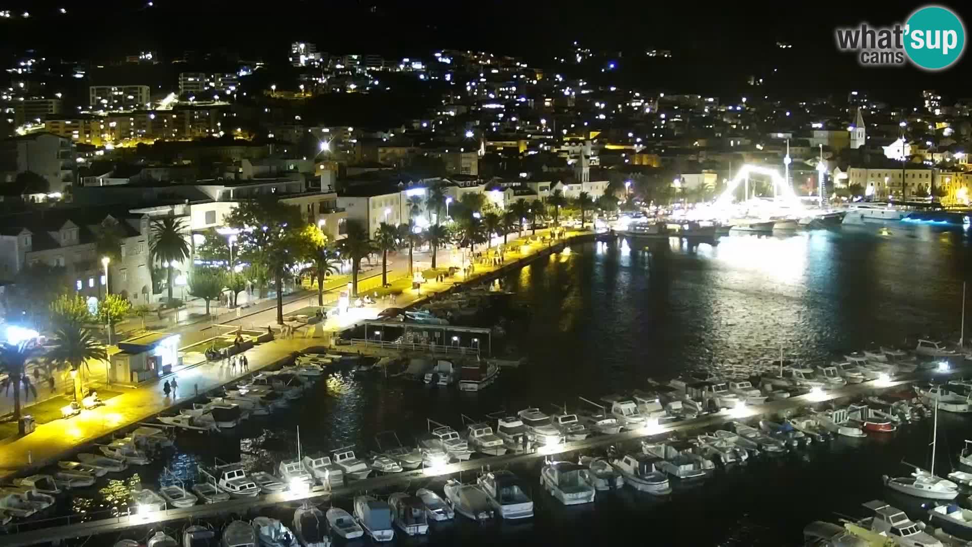 Panorama Makarska web kamera