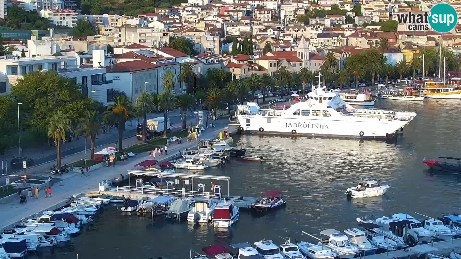 Pogled na Makarsko spletna kamera