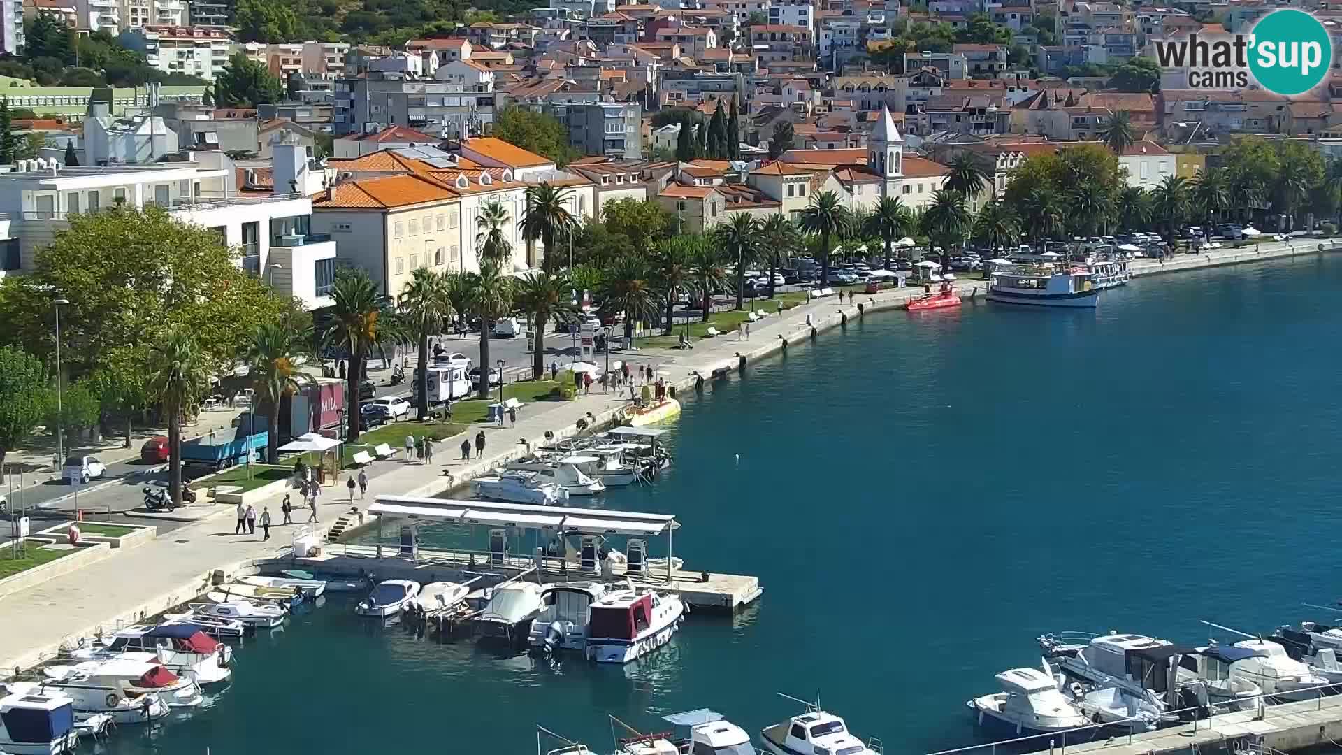 Pogled na Makarsko spletna kamera