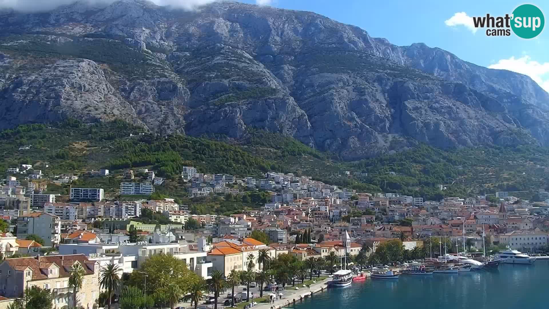 Panorama Makarska webcam