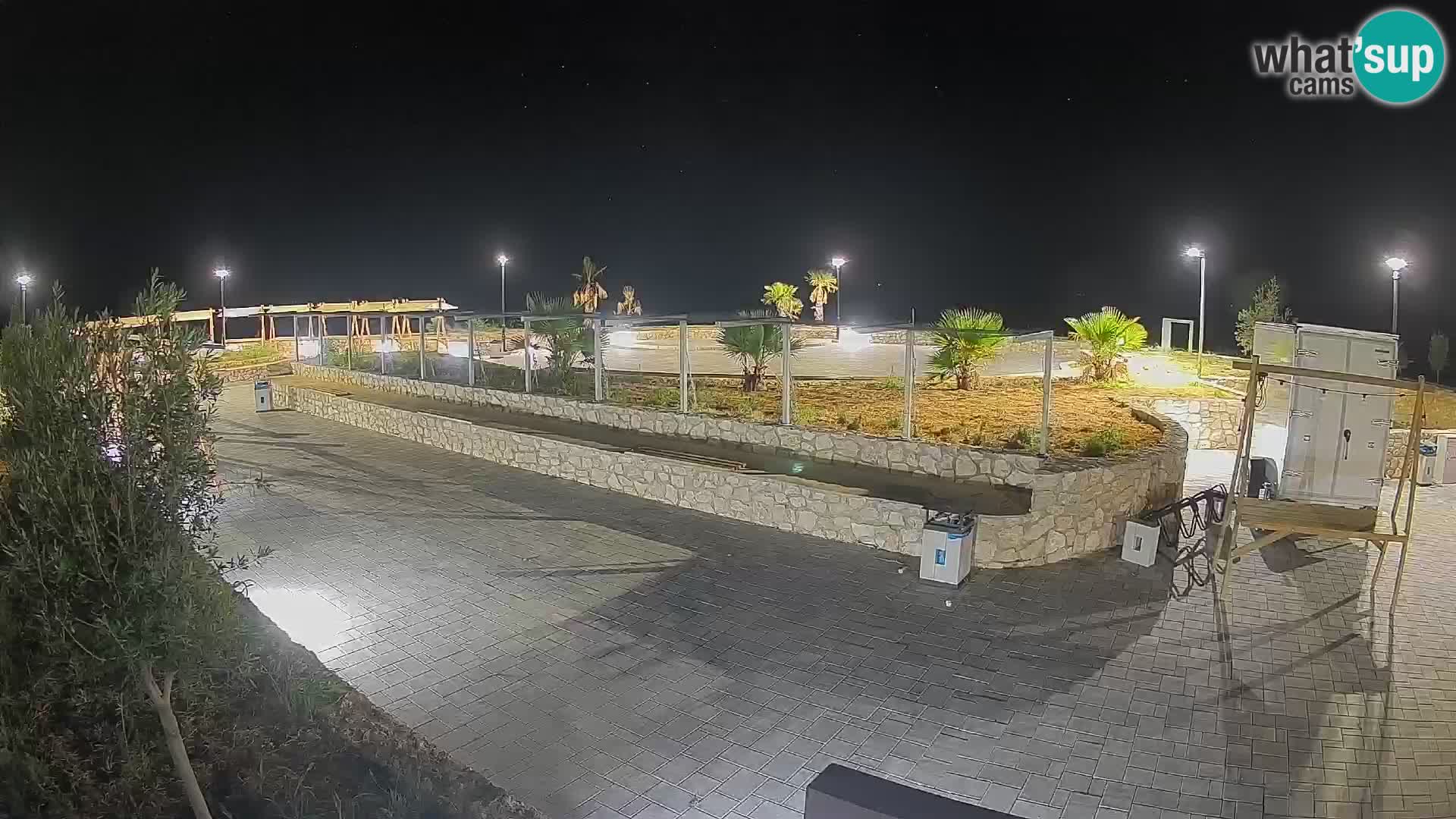 Mandre Summer Stage Webcam – Velika điga | Pag Island
