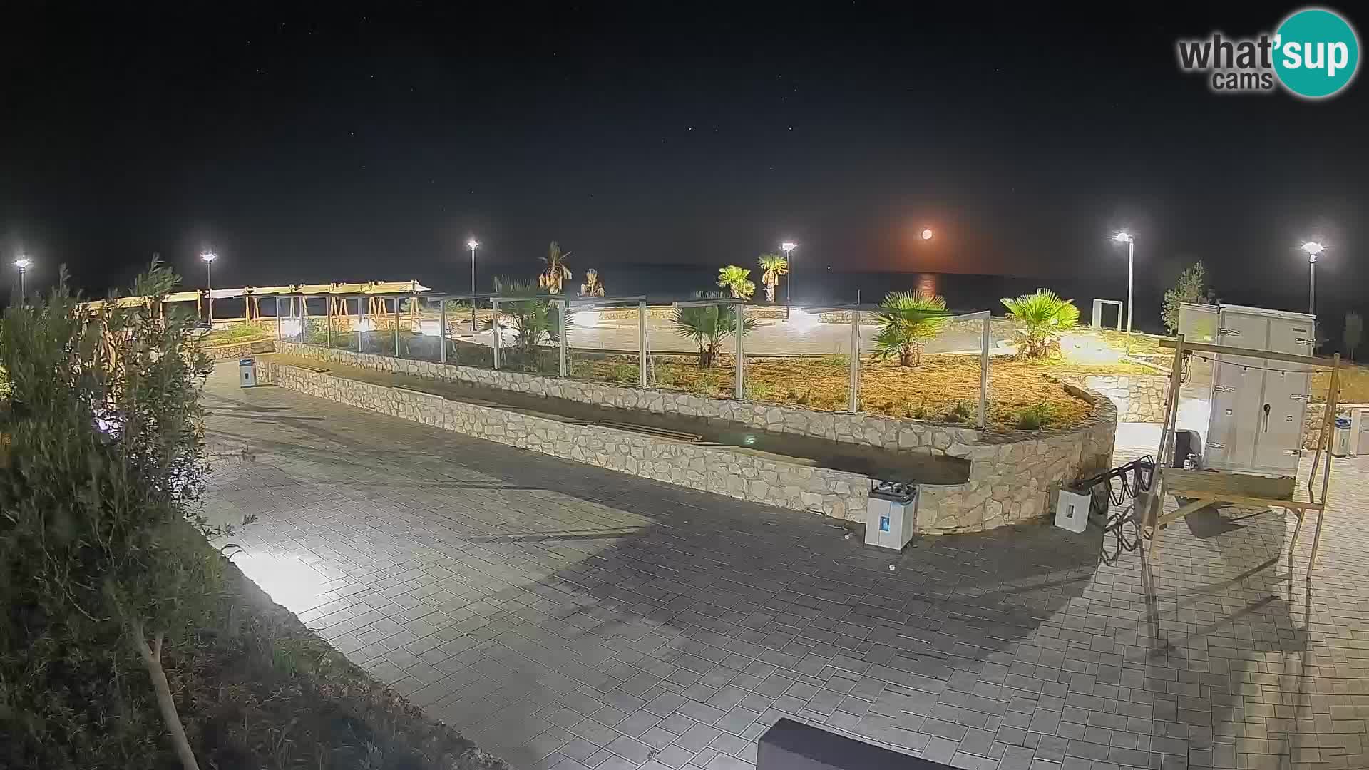 Mandre Summer Stage Webcam – Velika điga | Pag Island