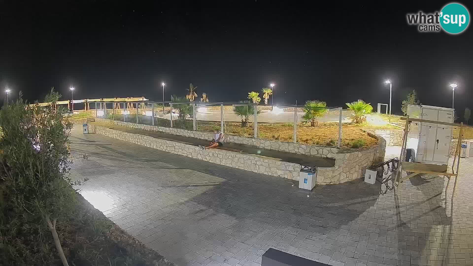 Mandre Summer Stage Webcam – Velika điga | Pag Island