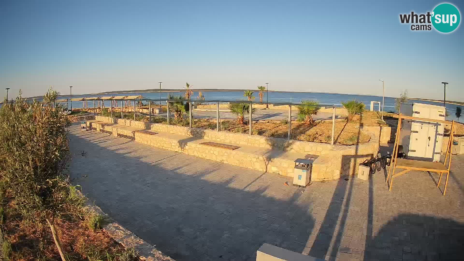 Mandre Sommerbühne Webcam – Velika điga | Insel Pag