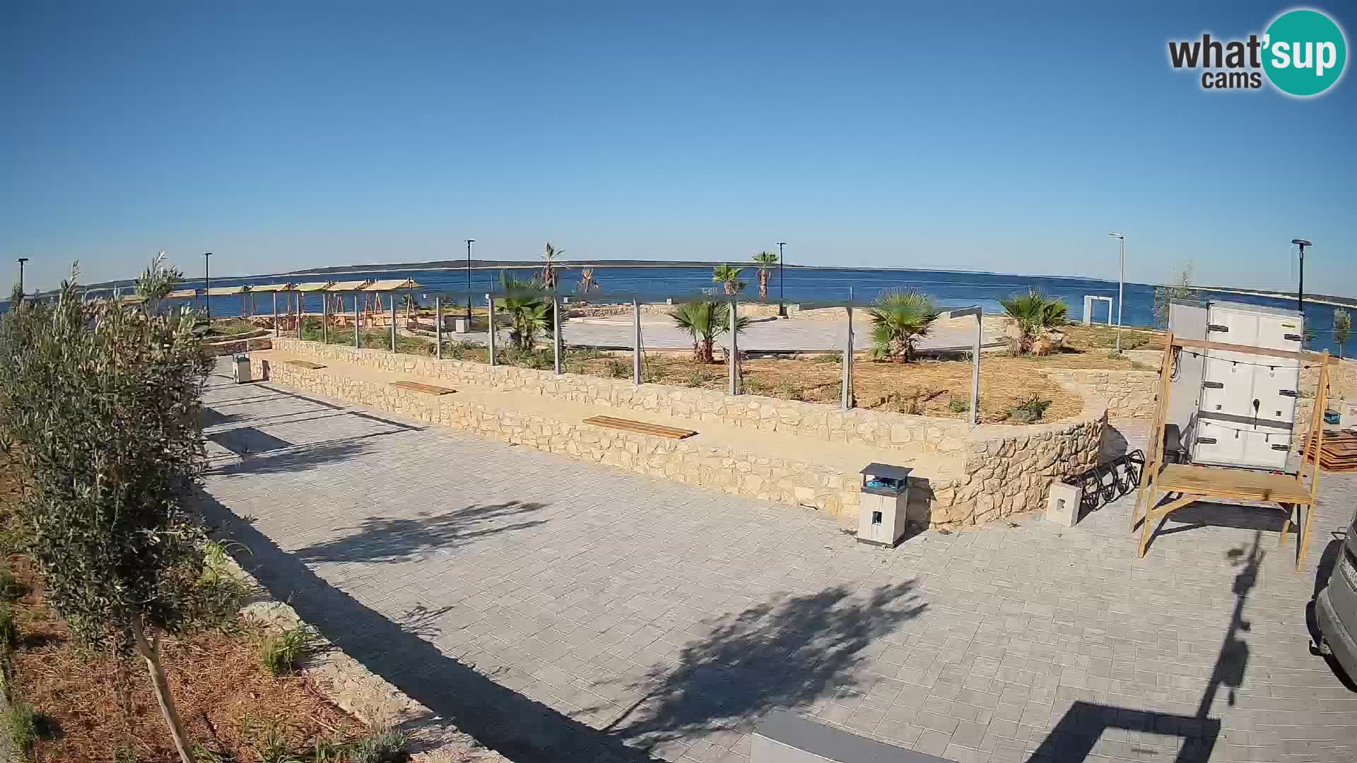 Mandre Sommerbühne Webcam – Velika điga | Insel Pag