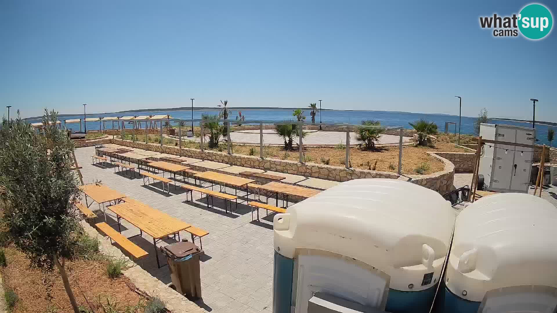 Mandre Sommerbühne Webcam – Velika điga | Insel Pag