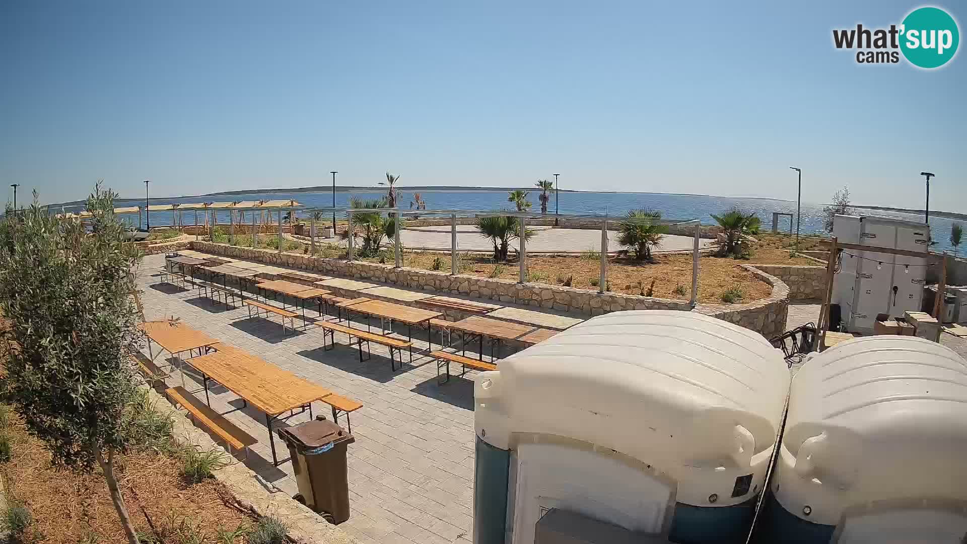 Mandre Summer Stage Webcam – Velika điga | Pag Island