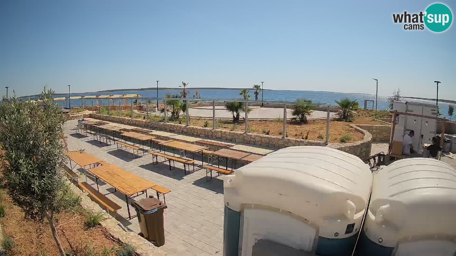 Webcam Mandre – Palco estivo Velika điga | Isola di Pag