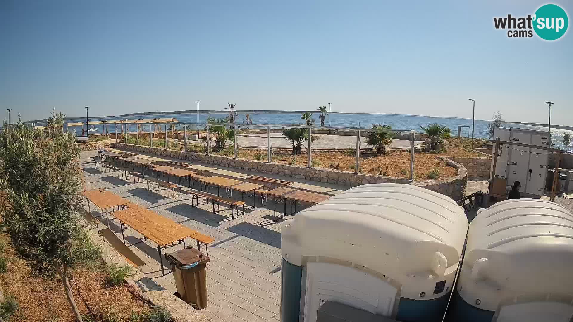 Mandre Sommerbühne Webcam – Velika điga | Insel Pag