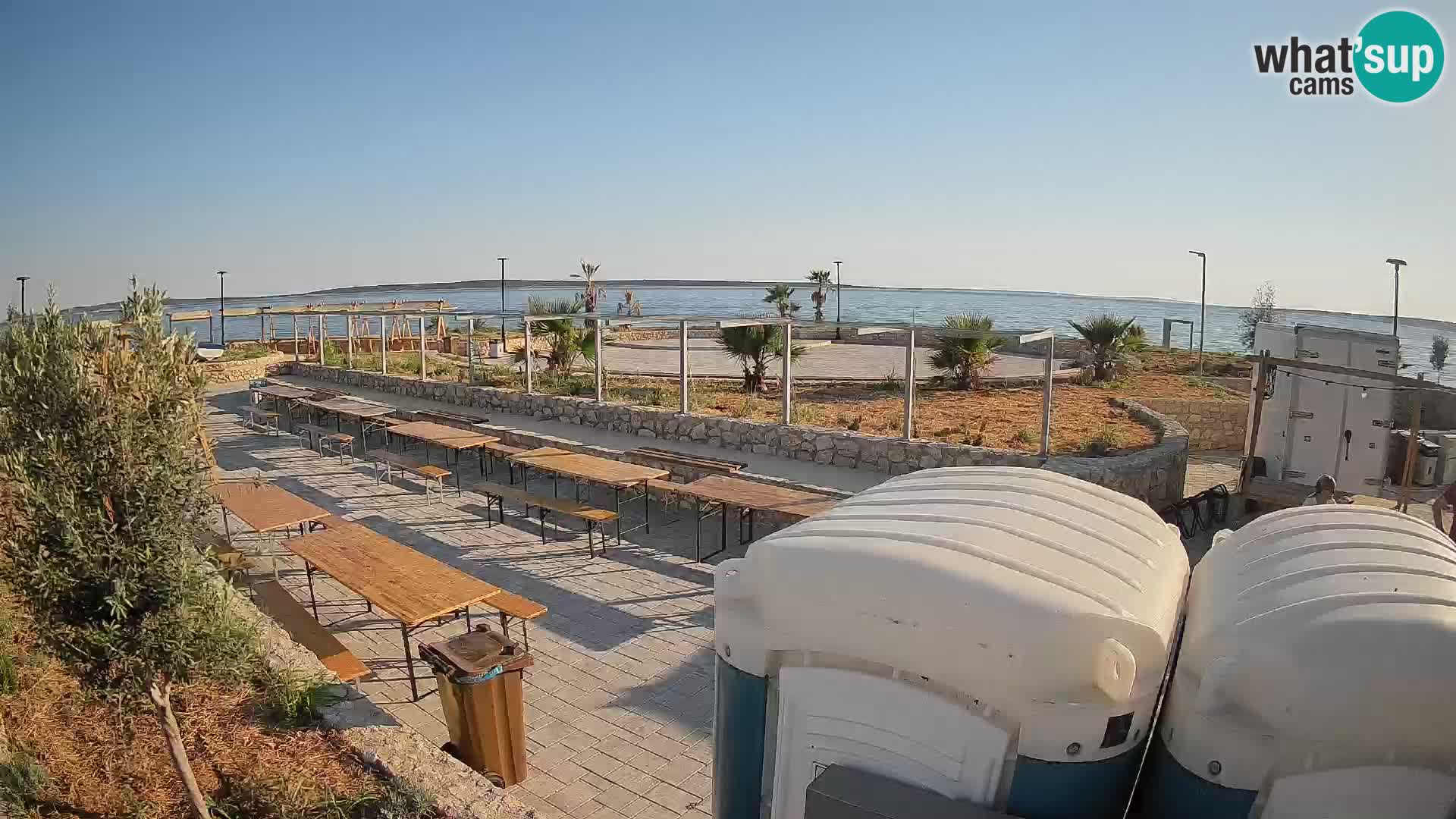 Mandre Summer Stage Webcam – Velika điga | Pag Island