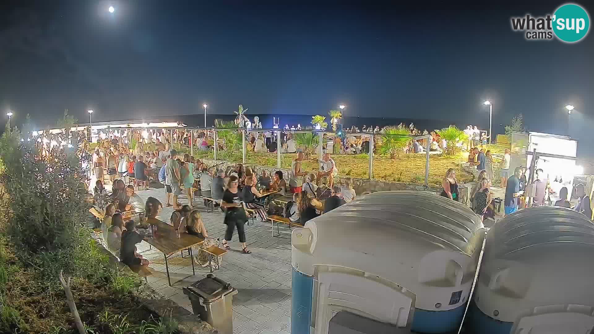 Mandre Summer Stage Webcam – Velika điga | Pag Island