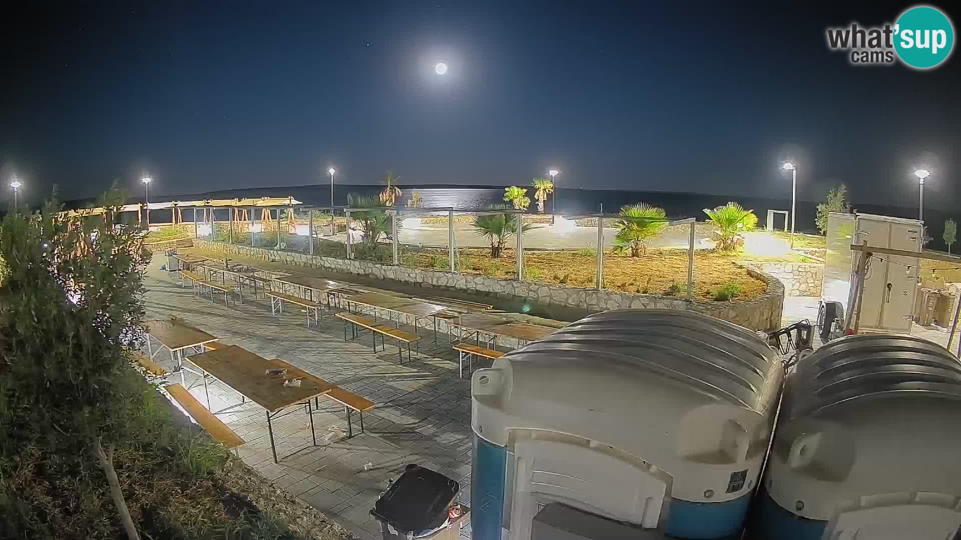 Mandre Summer Stage Webcam – Velika điga | Pag Island